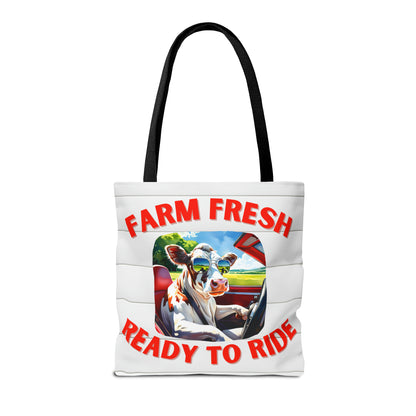 Farm Fresh and Ready to Ride - Tote Bag