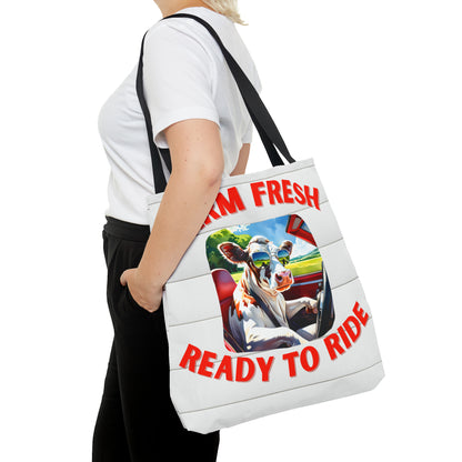 Farm Fresh and Ready to Ride - Tote Bag