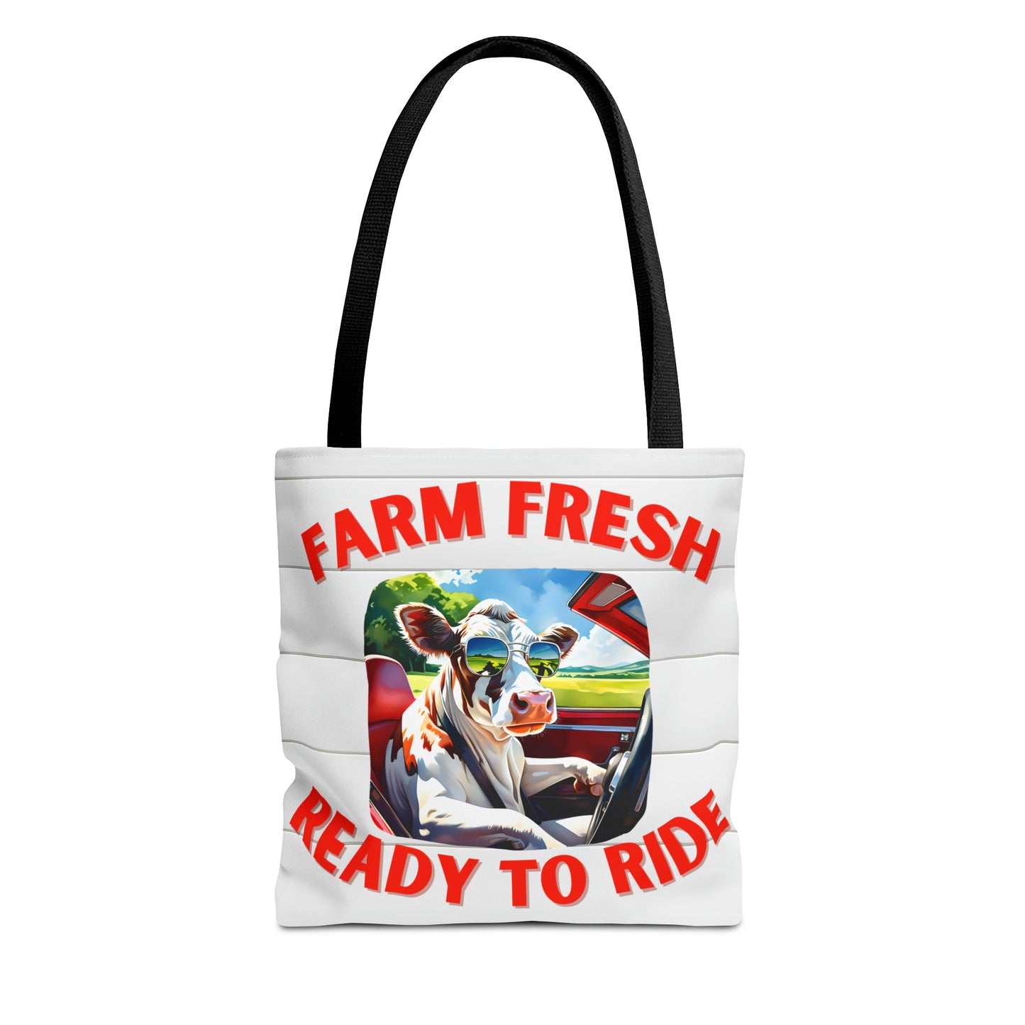 Farm Fresh and Ready to Ride - Tote Bag