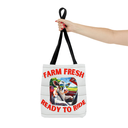 Farm Fresh and Ready to Ride - Tote Bag